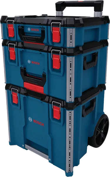 Bosch L-Boxx Contractor Tekerlekli 3'lü Takım Çantası Seti 1600A037DY