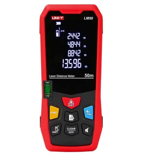 UNI-T LM50A LAZER MESAFE ÖLÇER 50 MT
